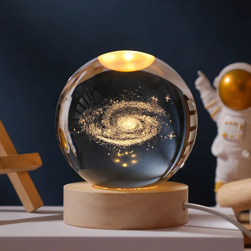 3D Planet Moon Lamp