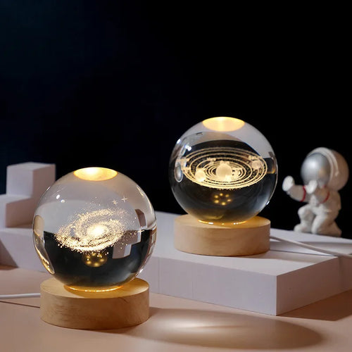 3D Planet Moon Lamp